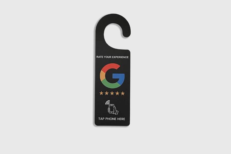 Google'i arvustuse uksekaart