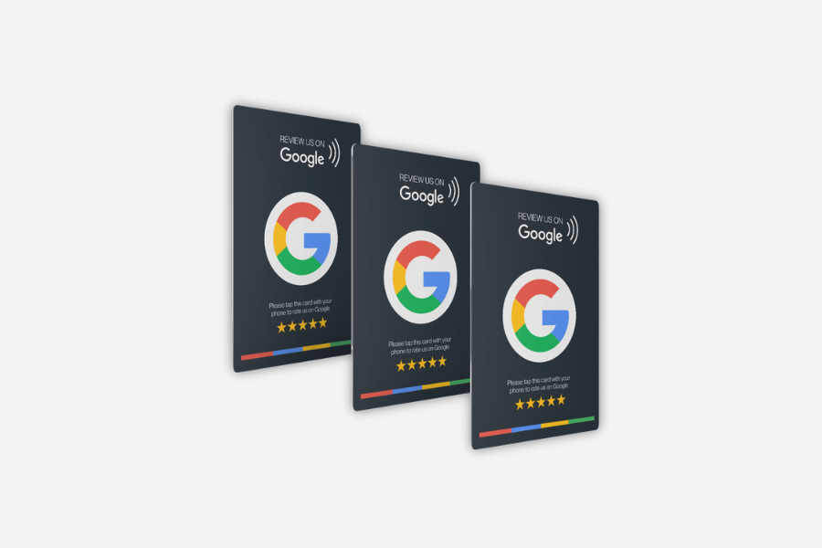 Google’i arvustuste kaardid on mustad