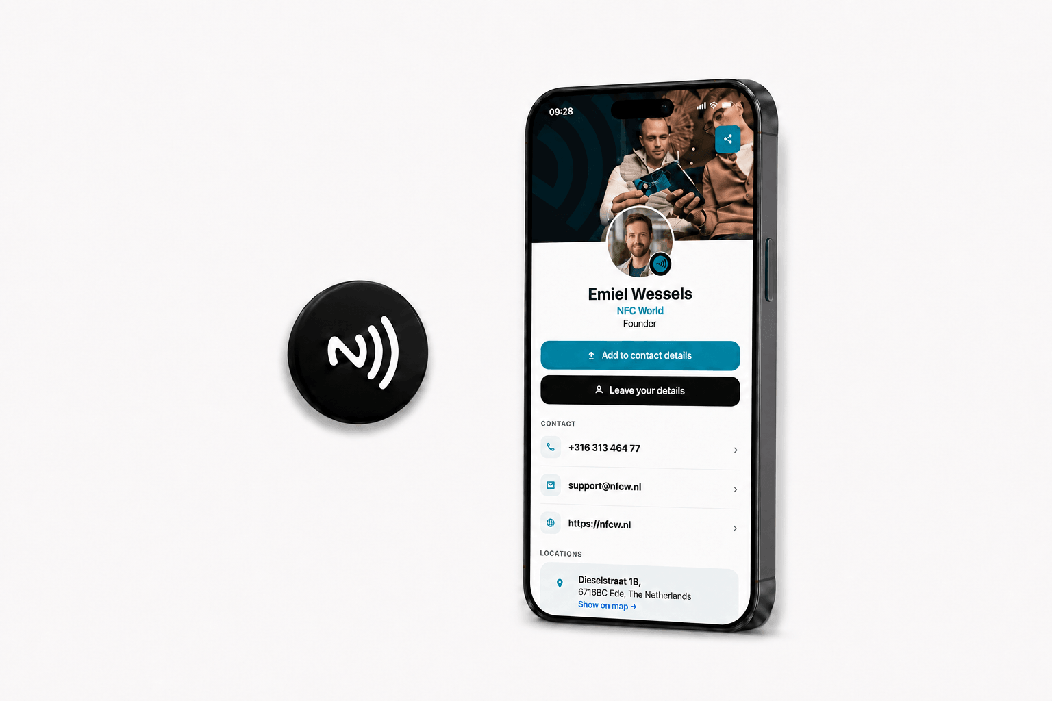 NFC-telefonikleebis