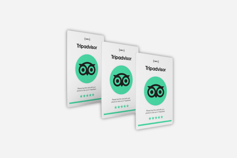 TripAdvisori arvustuste kaart (3 tükki)