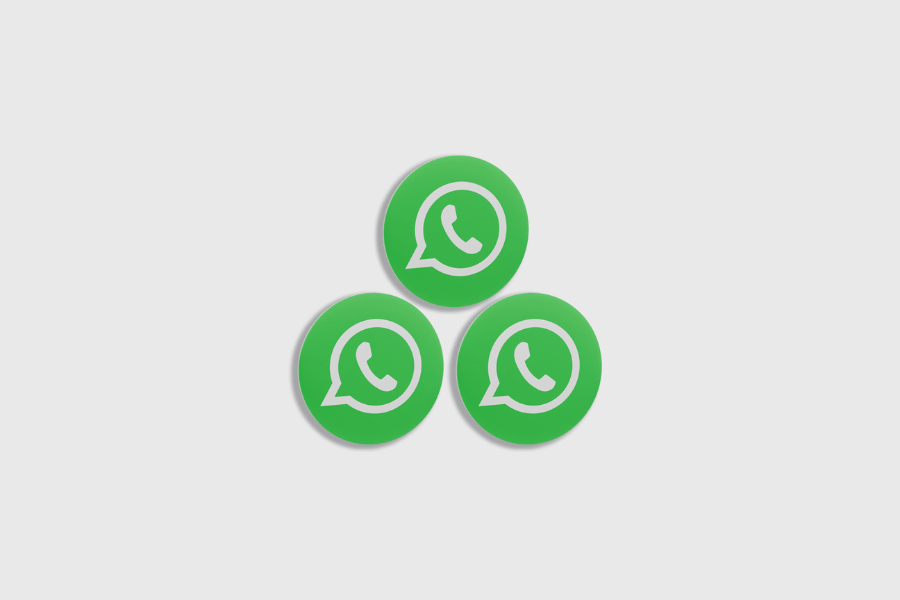 WhatsAppi kleebised (3 tükki)