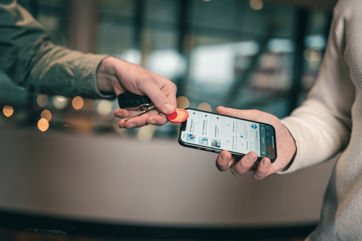 NFC-võtmehoidja