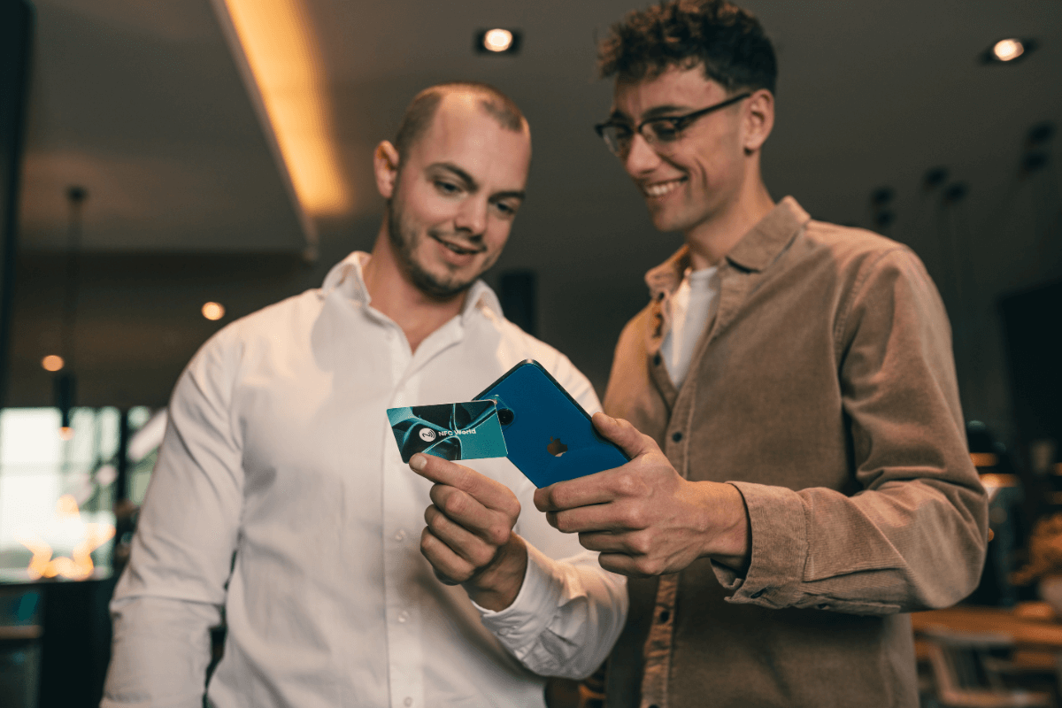 Võrgustike loomine NFC-visiitkaardiga