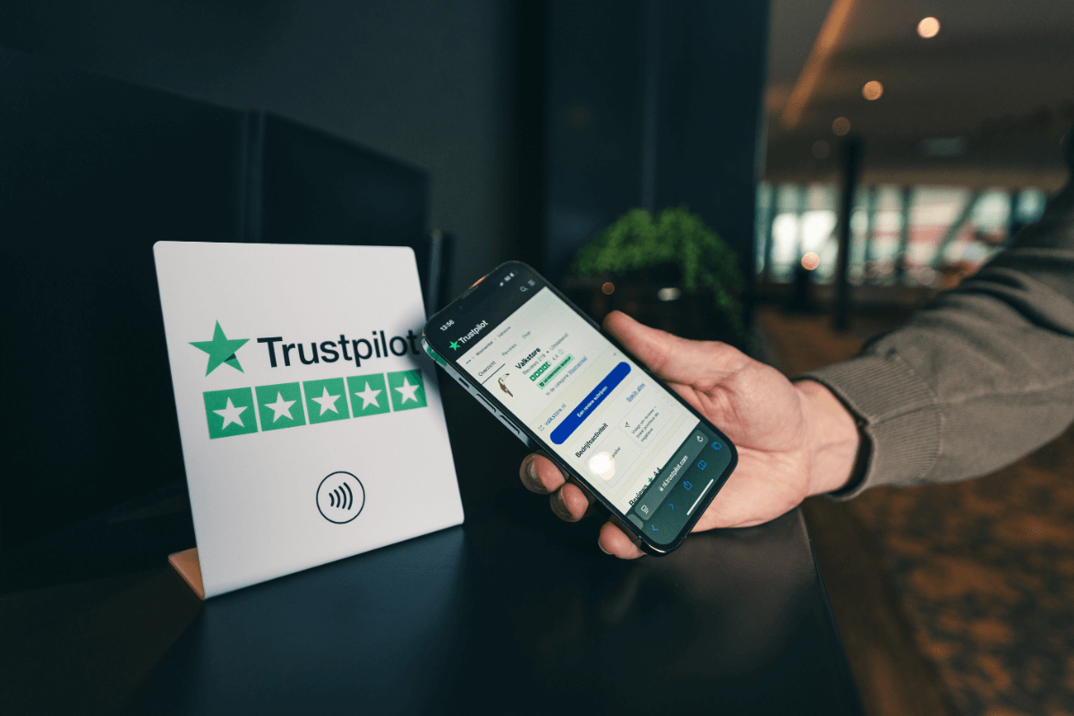 Trustpilot’i arvustuste kuvamine