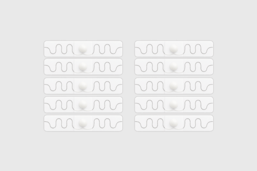 RFID triikimissilt U9 70x15 mm (10 tükki)
