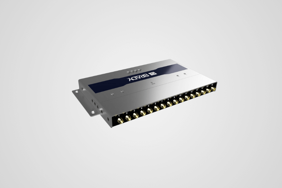 Brady FR22 UHF RFID multiplexeri komplekt, 16 porti (EL)