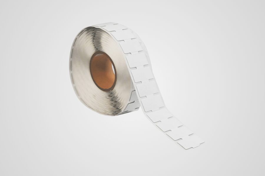 RFID-sildid metallile, polüester, valged