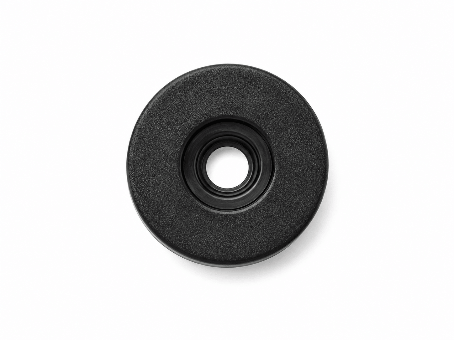 RFID-märgis ABS ümmargune ICODE SLIX2 must 30 mm (10 tükki)