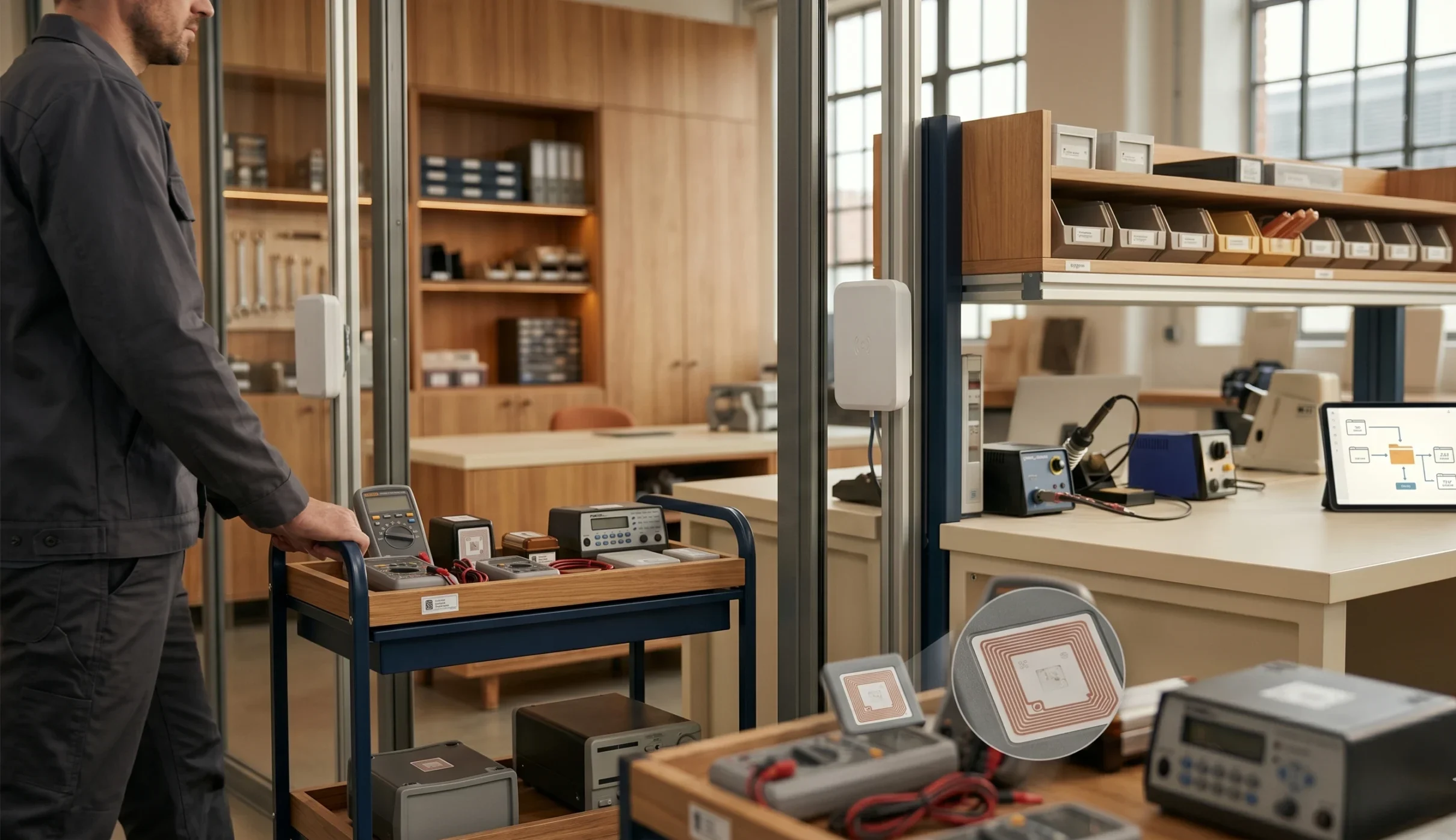 Kuidas RFID-põhine varade jälgimine praktikas toimib