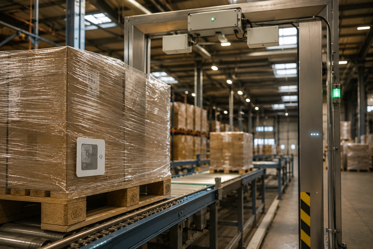 Kuidas RFID-kaubaaluste jälgimine praktikas toimib