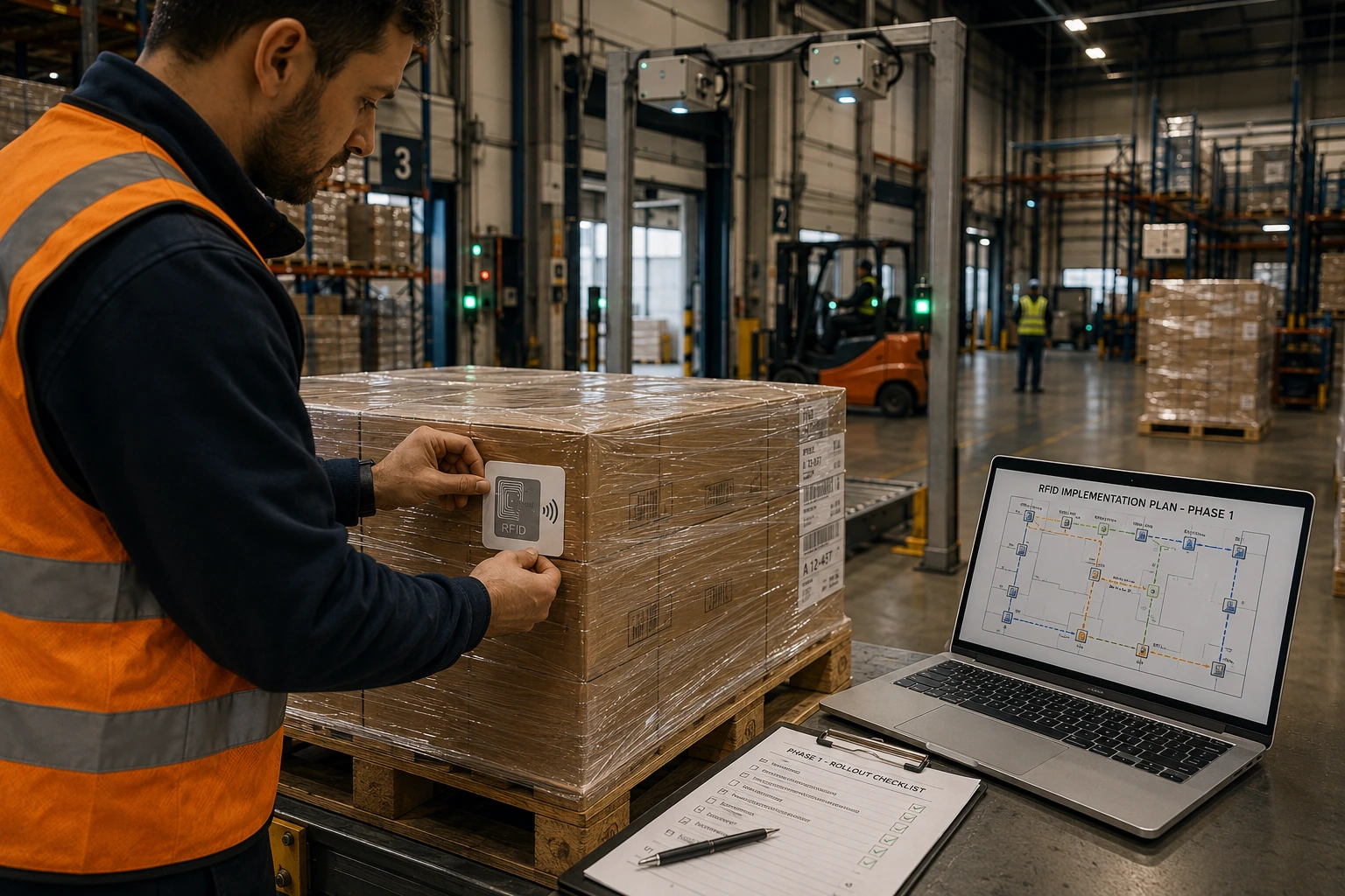 Alusta RFID-kaubaaluste jälgimist oma organisatsioonis